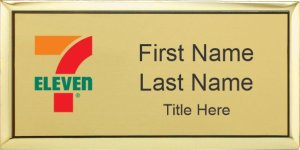 (image for) 7-Eleven Executive Gold Name Badge