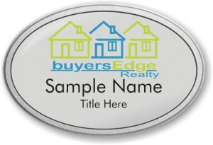 (image for) Buyer\'s Edge Realty Oval Prestige Pebbled badge