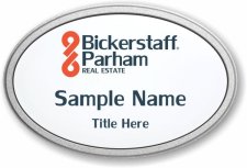 (image for) Bickerstaff Parham Real Estate Oval Prestige Pebbled badge