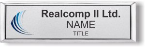 (image for) Realcomp II Ltd. Small Executive Silver badge