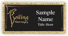 (image for) Bolling Plastic Surgery Bling Gold Other badge