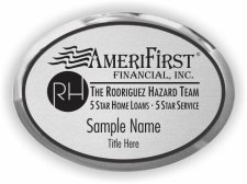 (image for) AmeriFirst Financial, Inc Oval Executive Silver badge