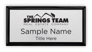 (image for) The Springs Team Real Estate Company Executive Black Other badge