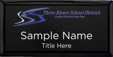 (image for) Three Rivers School District Executive Black Other badge