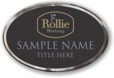 (image for) Rollie Mortuary Oval Prestige Polished badge