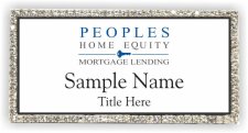 (image for) Peoples Home Equity Bling Silver Other badge