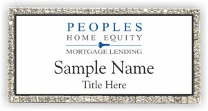 (image for) Peoples Home Equity Bling Silver Other badge