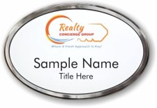 (image for) Realty Concierge Group Oval Prestige Polished badge