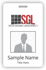(image for) SGL, INC Photo ID Vertical badge