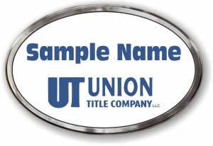 (image for) Union Title Company, LLC Oval Prestige Polished badge