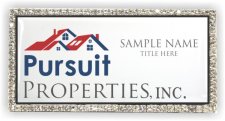 (image for) Pursuit Properties, INC. Bling Silver Other badge