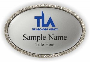 (image for) The Location Agency Bling Silver Other badge