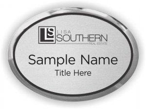 (image for) Lisa Southern Real Estate Oval Executive Silver badge