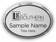 (image for) Lisa Southern Real Estate Oval Executive Silver badge