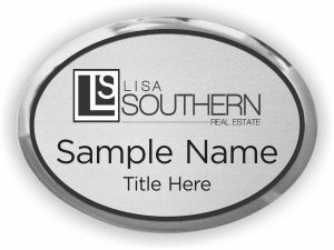 (image for) Lisa Southern Real Estate Oval Executive Silver badge