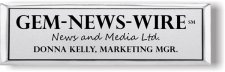 (image for) GEM-NEWS-WIRE Small Executive Silver badge