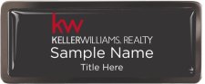 (image for) Keller Williams Black Chrome badge