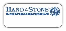 (image for) Hand & Stone Standard White badge