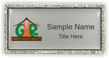 (image for) Green Valley Realty USA Bling Silver badge