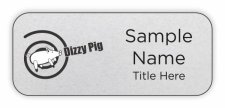 (image for) Dizzy Pig BBQ Co. Standard Silver badge