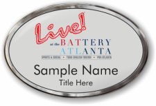(image for) Live! at the Battery Atlanta Oval Prestige Polished badge