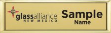 (image for) Glass Alliance New Mexico Small Executive Gold badge