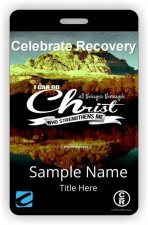 (image for) Camelback Community Church Celebrate Recovery ID Vertical badge