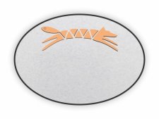 (image for) Coyote Lakes Golf Club Oval Silver badge