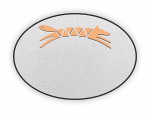 (image for) Coyote Lakes Golf Club Oval Silver badge