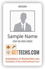(image for) GetTechs.com Photo ID Vertical badge