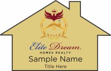 (image for) Elite Dream Homes Realty Shaped Gold badge