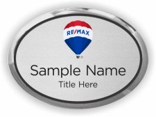 (image for) Remax Balloon Logo - 2017 Oval Executive Silver badge