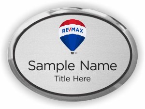 (image for) Remax Balloon Logo - 2017 Oval Executive Silver badge