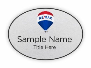 (image for) Remax Balloon Logo - 2017 Oval Silver badge