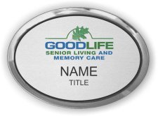 (image for) Goodlife Senior Living and Memory Care Oval Executive Silver badge