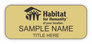 (image for) Habitat for Humanity Standard Gold badge