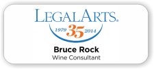 (image for) Legal Arts Standard White badge