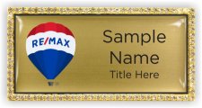 (image for) Remax Balloon Logo - 2017 Bling Gold badge