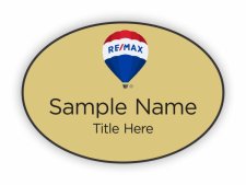 (image for) Remax Balloon Logo - 2017 Oval Gold badge