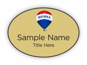 (image for) Remax Balloon Logo - 2017 Oval Gold badge