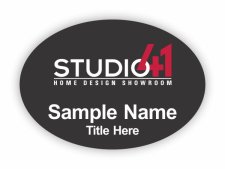 (image for) Studio41 Oval Other badge