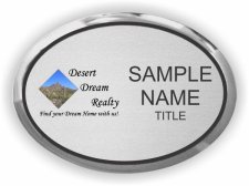 (image for) Desert Dream Realty Oval Executive Silver badge