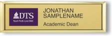 (image for) Dallas Theological Seminary Small Executive Gold badge