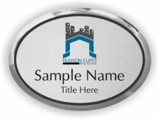 (image for) Hudson Cliffs Real Estate Oval Executive Silver badge