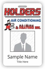 (image for) Holders A/c Photo ID Vertical badge