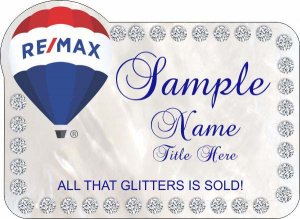 (image for) Remax Balloon Logo - 2017 Shaped White badge