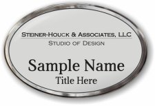 (image for) Steiner-Houck & Associates, LLC Oval Prestige Polished badge