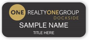 (image for) Realty One Group Dockside Standard Black badge