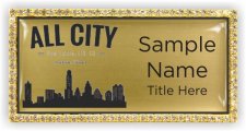 (image for) All City Real Estate Bling Gold badge