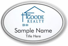 (image for) Goode Realty Oval Prestige Pebbled badge
